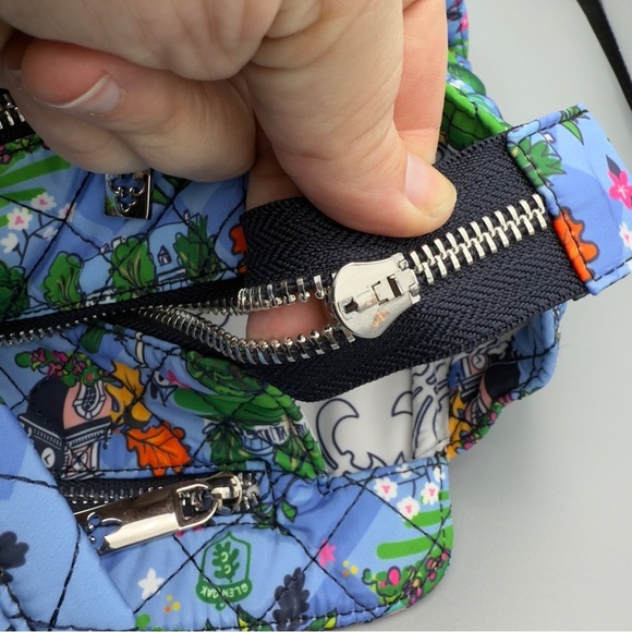 Katherine Bell Pickleball Racket Tote Bag Blue Green - Picture 6 of 6